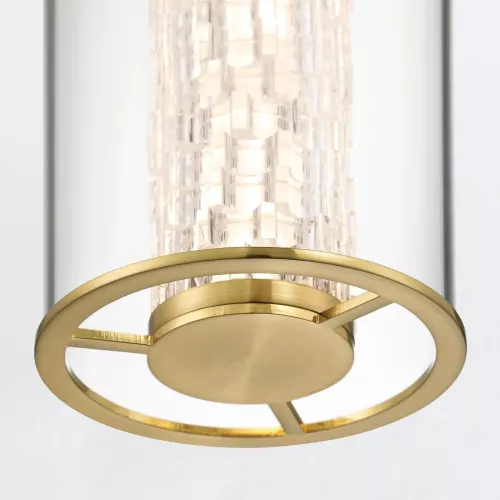 Lampa wisząca Espada - Szczotkowane złoto