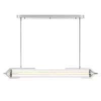Lampa wyspowa Espada - Polerowany chrom