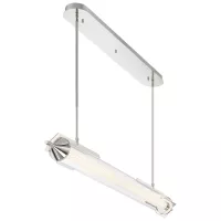 Lampa wyspowa Espada - Polerowany chrom