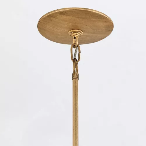 Lampa wisząca Flora - 3 źródła światła - Oksydowane złoto