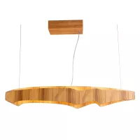 Średnia lampa wyspowa LED Horizon