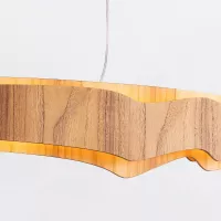 Średnia lampa wyspowa LED Horizon