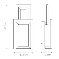 Kinkiet Inizio - Szczotkowane złoto