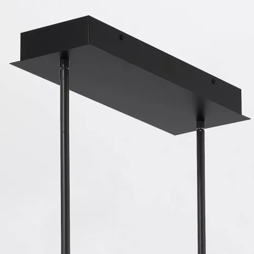 Średnia lampa wyspowa Inizio - Matowa czerń