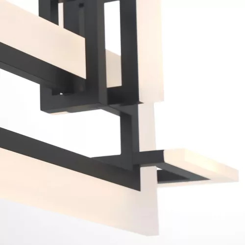 Mała lampa wyspowa Inizio - Matowa czerń