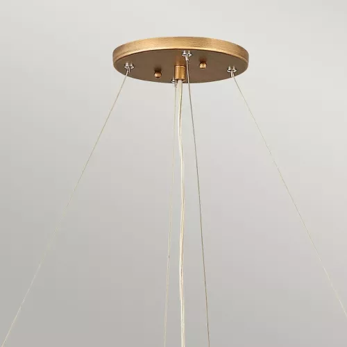 Lampa wisząca Laguna - 4 źródła światła - Oksydowane złoto