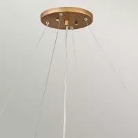 Lampa wisząca Laguna - 6 źródeł światła - Oksydowane złoto