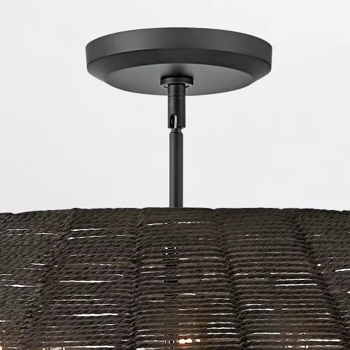 Lampa wisząca Luca - 5 źródeł światła - Czarny