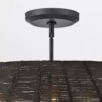 Lampa wisząca Luca - 5 źródeł światła - Czarny