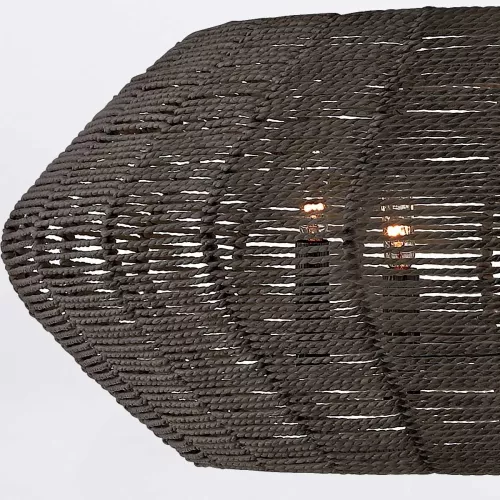 Lampa wisząca Luca - 5 źródeł światła - Czarny