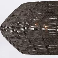Lampa wisząca Luca - 5 źródeł światła - Czarny