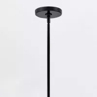 Mała lampa wisząca Maddox - 1 źródło światła - Czarny