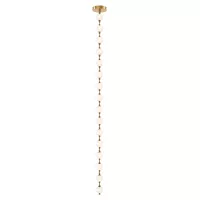 Lampa wisząca LED Marni - Naturalny mosiądz
