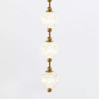 Lampa wisząca LED Marni - Naturalny mosiądz