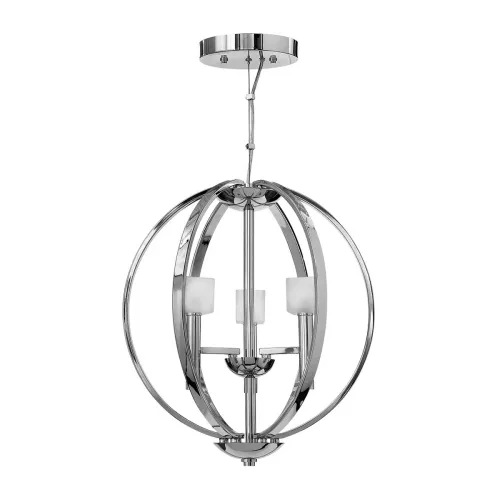 Lampa wisząca Mondo - 3 źródła światła - Polerowany chrom