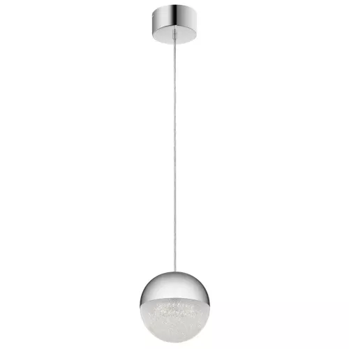 Lampa wisząca LED Moonlit - Polerowany chrom