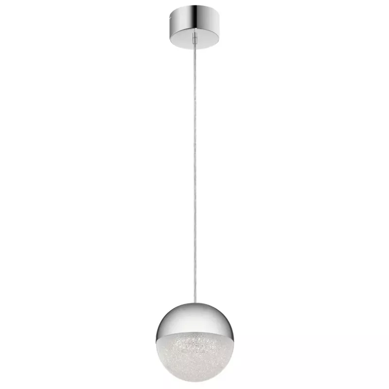 Lampa wisząca LED Moonlit - Polerowany chrom