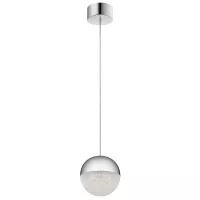 Lampa wisząca LED Moonlit - Polerowany chrom