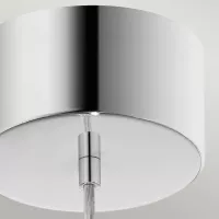 Lampa wisząca LED Moonlit - Polerowany chrom