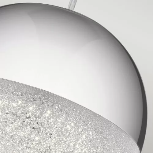 Lampa wisząca LED Moonlit - Polerowany chrom