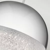 Lampa wisząca LED Moonlit - Polerowany chrom
