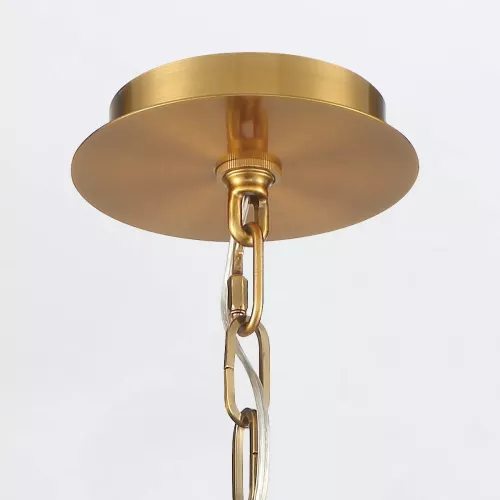 Lampa wisząca Nottingham - 1 źródło światła - Antyczny mosiądz