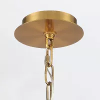 Lampa wisząca Nottingham - 1 źródło światła - Antyczny mosiądz