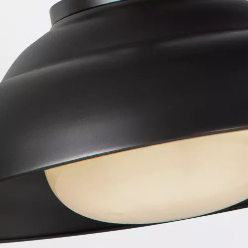 Lampa wisząca Palmetto - 1 źródło światła - Miejski brąz