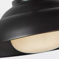Lampa wisząca Palmetto - 1 źródło światła - Miejski brąz