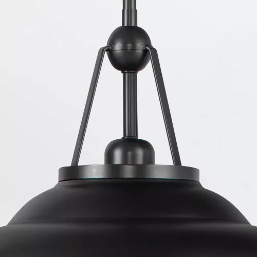 Lampa wisząca Palmetto - 1 źródło światła - Miejski brąz