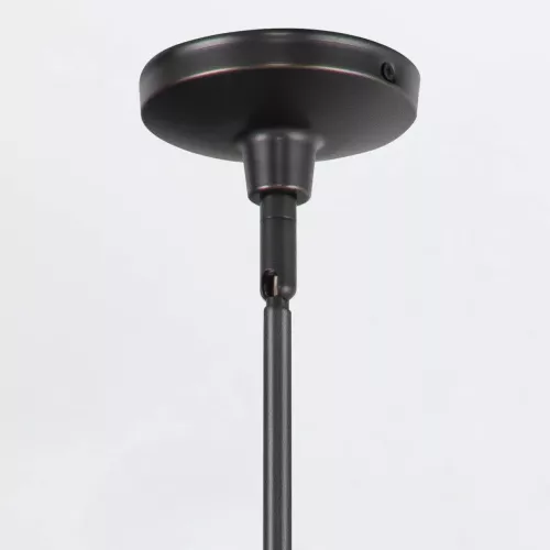 Lampa wisząca Palmetto - 1 źródło światła - Miejski brąz