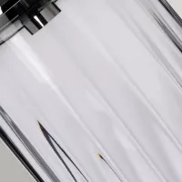 Lampa stołowa Reno - 1 źródło światła - Polerowany nikiel, szary