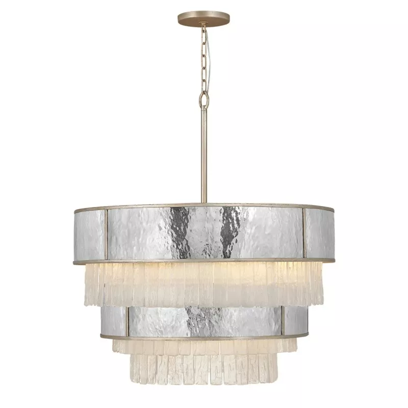 Lampa wisząca Reverie - 12 źródeł światła - Szampańskie złoto
