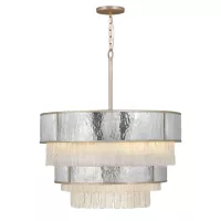 Lampa wisząca Reverie - 12 źródeł światła - Szampańskie złoto