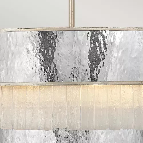 Lampa wisząca Reverie - 12 źródeł światła - Szampańskie złoto