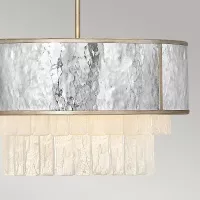 Lampa wisząca / półplafon Reverie - 4 źródła światła - Szampańskie złoto