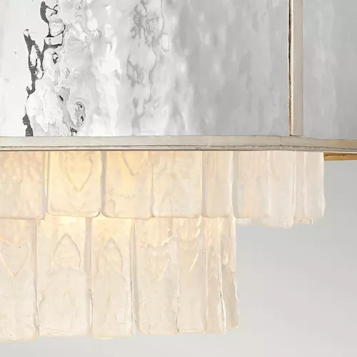 Lampa wisząca Reverie - 8 źródeł światła - Szampańskie złoto