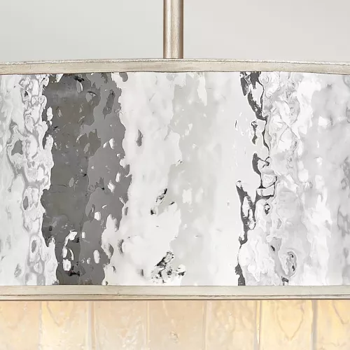 Lampa wisząca Reverie - 8 źródeł światła - Szampańskie złoto