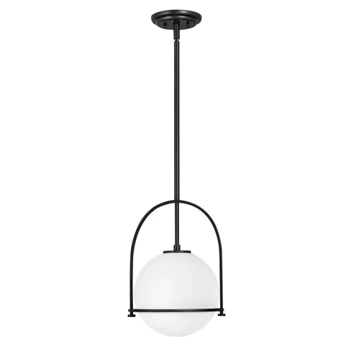 Lampa wisząca Somerset - 1 źródło światła - Czarny
