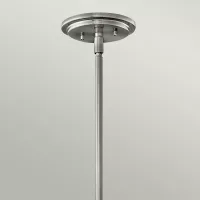 Lampa wisząca Somerset - 1 źródło światła - Szczotkowany nikiel