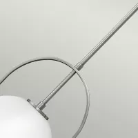 Lampa wisząca Somerset - 1 źródło światła - Szczotkowany nikiel