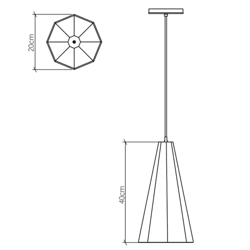 Lampa wisząca Angular