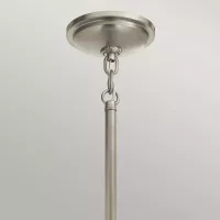 Lampa wisząca Tollis - 1 źródło światła - Szczotkowany nikiel
