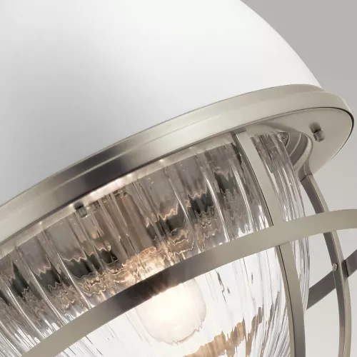 Lampa wisząca Tollis - 1 źródło światła - Szczotkowany nikiel