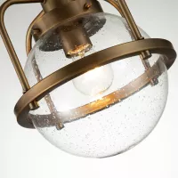 Lampa wisząca / półplafon Triocent - 1 źródło światła - Naturalny mosiądz