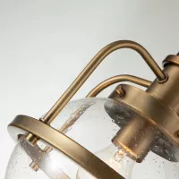 Lampa wisząca / półplafon Triocent - 1 źródło światła - Naturalny mosiądz