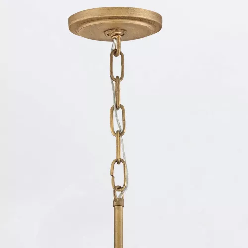 Lampa wisząca Twyla - 1 źródło światła - Oksydowane złoto