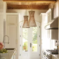 Lampa wisząca Twyla - 1 źródło światła - Oksydowane złoto