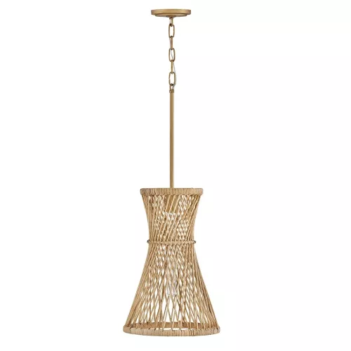 Lampa wisząca Twyla - 1 źródło światła - Oksydowane złoto