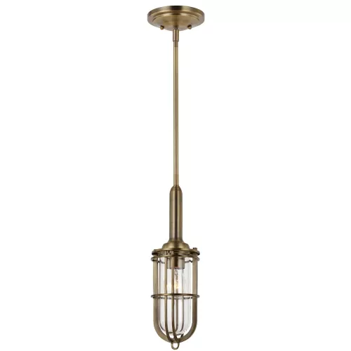 Lampa wisząca Urban Restoration - 1 źródło światła - Ciemny, antyczny mosiądz